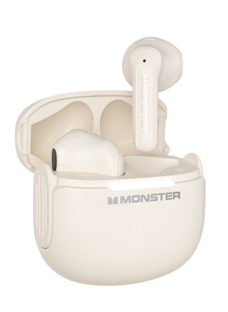 MONSTER wireless Bluetooth headset | 24-hour long battery life · 13mm metal diaphragm · Bluetooth 5.4 ultra-fast connection · Cloud-like comfortable wearing · Clear call experience
