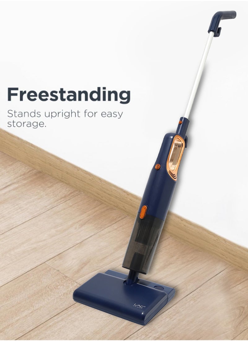 LAC LAICHY Portable Vacuum Cleaner 400W 2-in-1 Design Cleaner, Strong Suction, Simple Brush Replacement, Hepa Filtration System, High-Efficiency Filtration