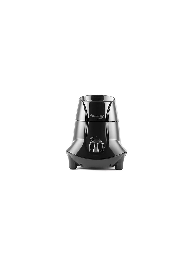 Butterfly Jet Elite 750 Watts Mixer Grinder with 4 Jars | 3 Stainless Steel Multipurpose Jars & 1 Juicer Jar | ABS Body | Sturdy Polycarbonate Juicer Jar | 2 Years Manufacturer's Warranty | Grey