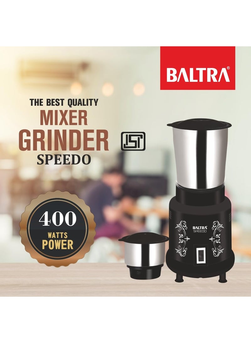 Baltra Mixer Grinder Speedo 400W | Compact & Efficient Grinding for Everyday Use
