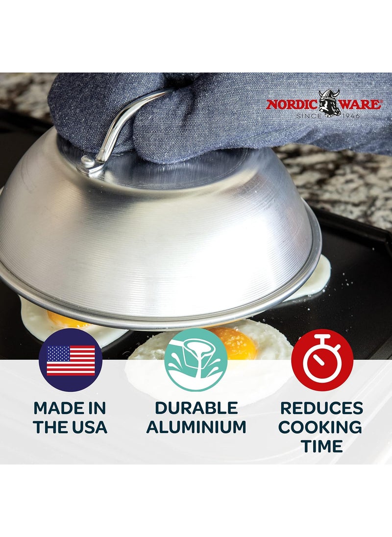 Nordic Ware 365 Indoor/Outdoor Aluminium Cheese Melting Dome , Silver