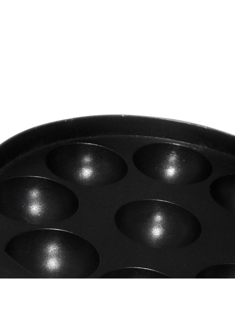 kyyte Non-Stick Alpha Panniyarkal Thermal Base with SS Lid 9 Pits