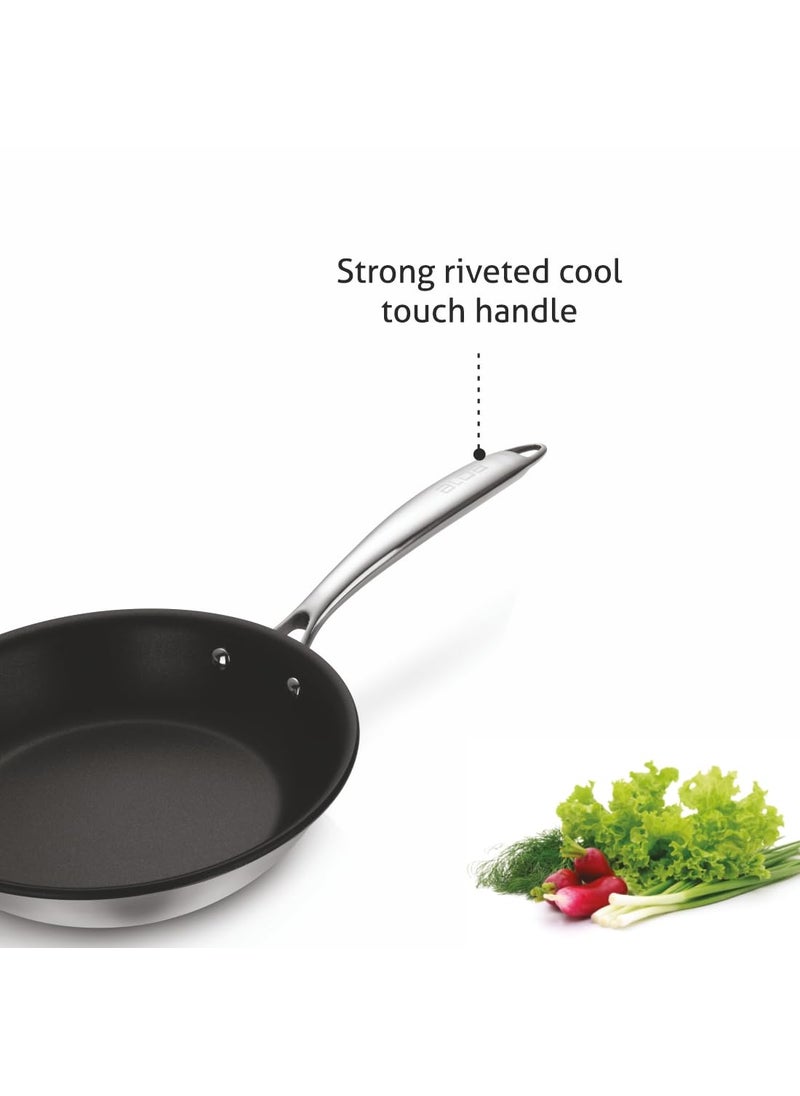 Alda Nero Greblon Non Stick Coating Professional Non Stick Fry Pan 20cm