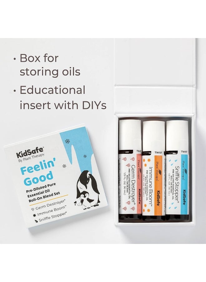 Plant Therapy KidSafe Feelin' Good Essential Oil Blend Set