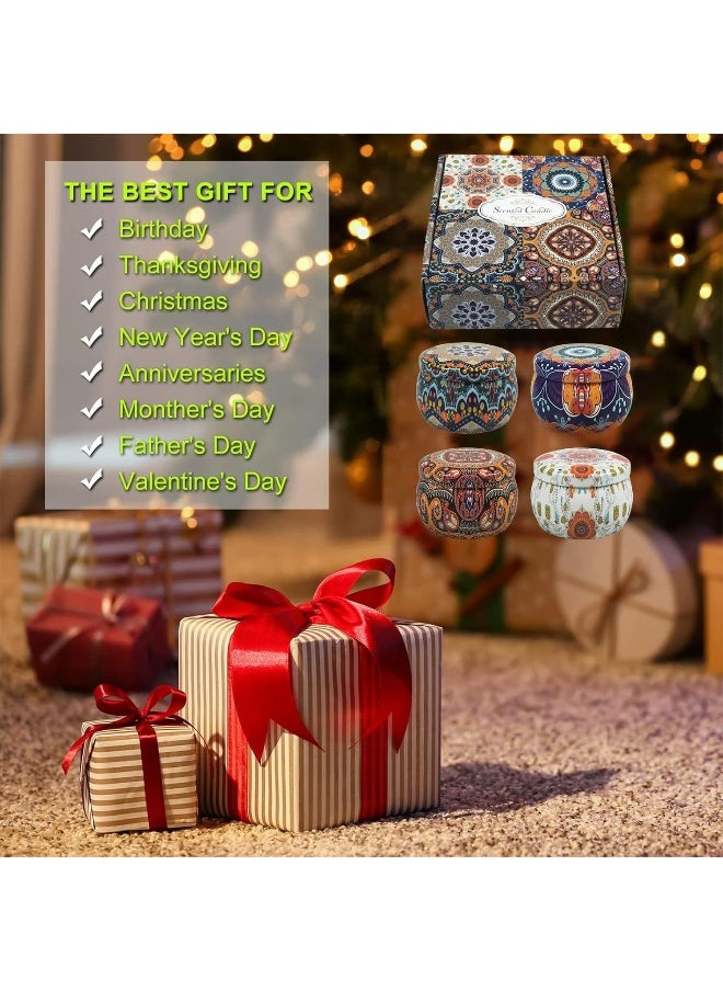 LEOSAN Scented Candles Home Gift Set