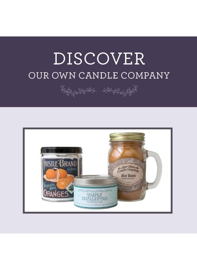 Our Own Candle Company Soy Wax Aromatherapy Candle, Simply Lavender, 6.5 Ounce