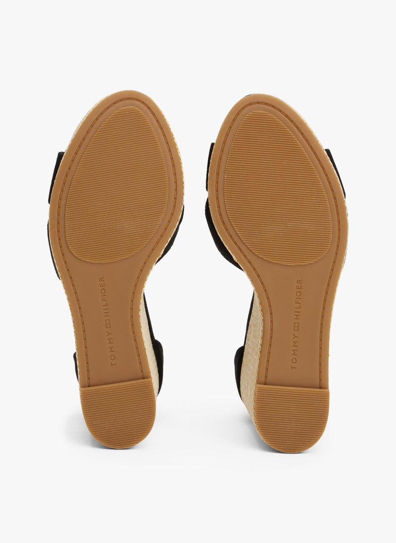 HIGH WEDGE CRISS CROSS ESPADRILLES