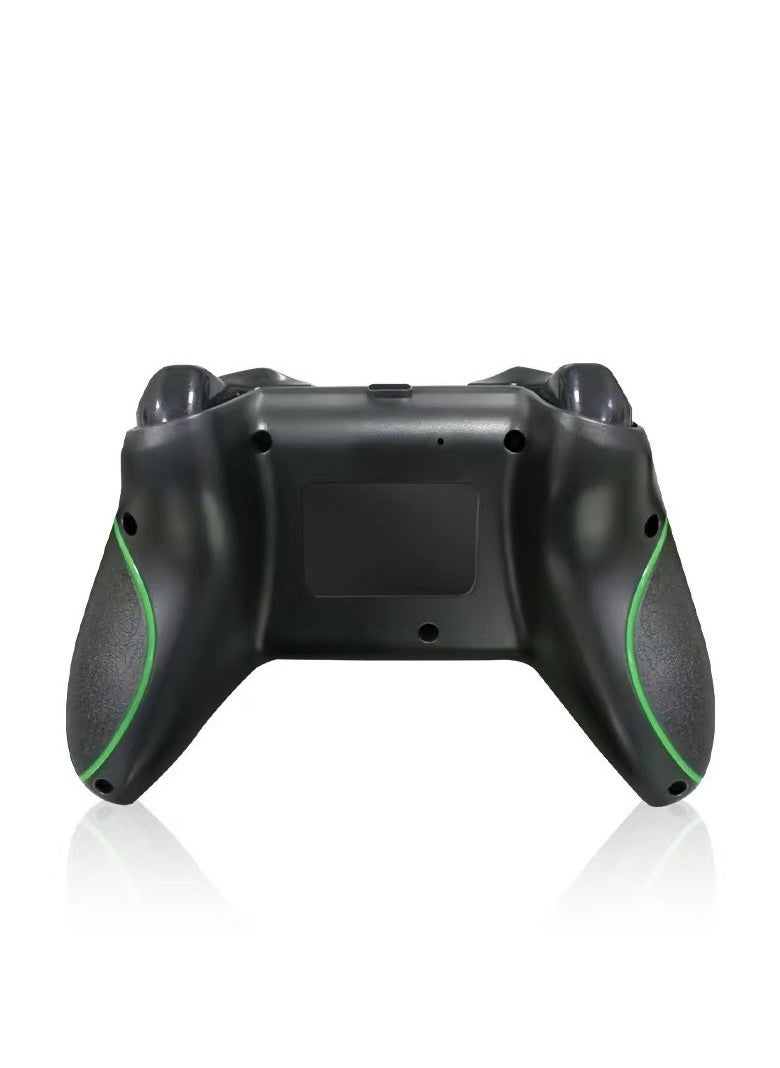 Wireless Game Controller with Vibration – 2.4G Smart TV Game  Controller, Compatible with PC, Steam, Android TV, and More(Black）