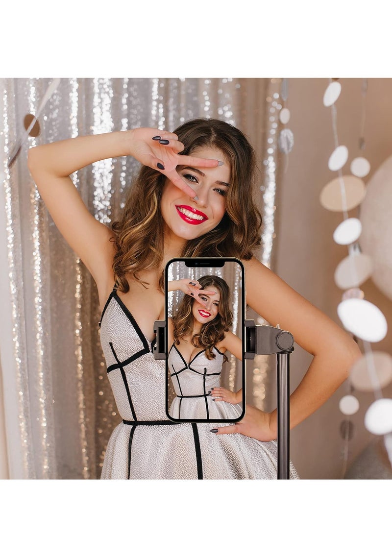 ProOne PHL1065 51 Inch Extendable Phone Tripod and Camera Stand with Bluetooth Remote and Clip,  Lightweight, Fireproof ABS + Aluminum Alloy, Adjustable Height