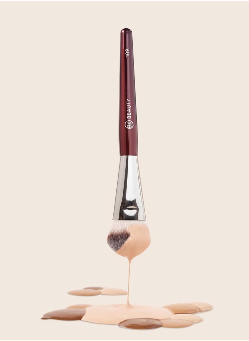 BK BEAUTY BRUSHES 109 MINI CONTOURED FOUNDATION Face Brush