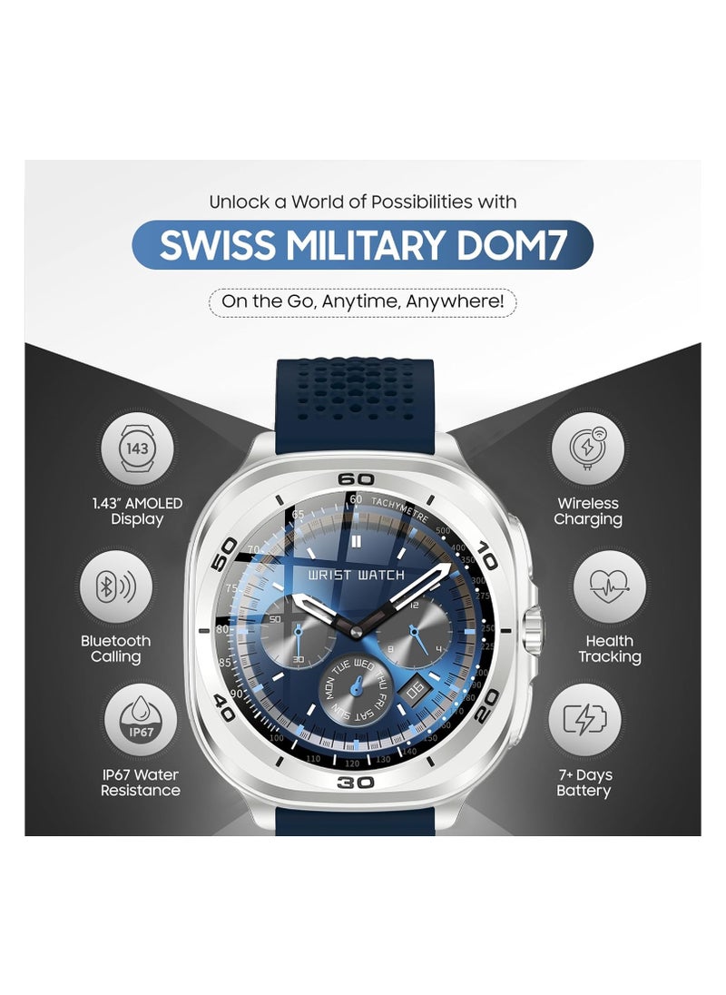 Swiss Military DOM7 Smartwatch 1.43