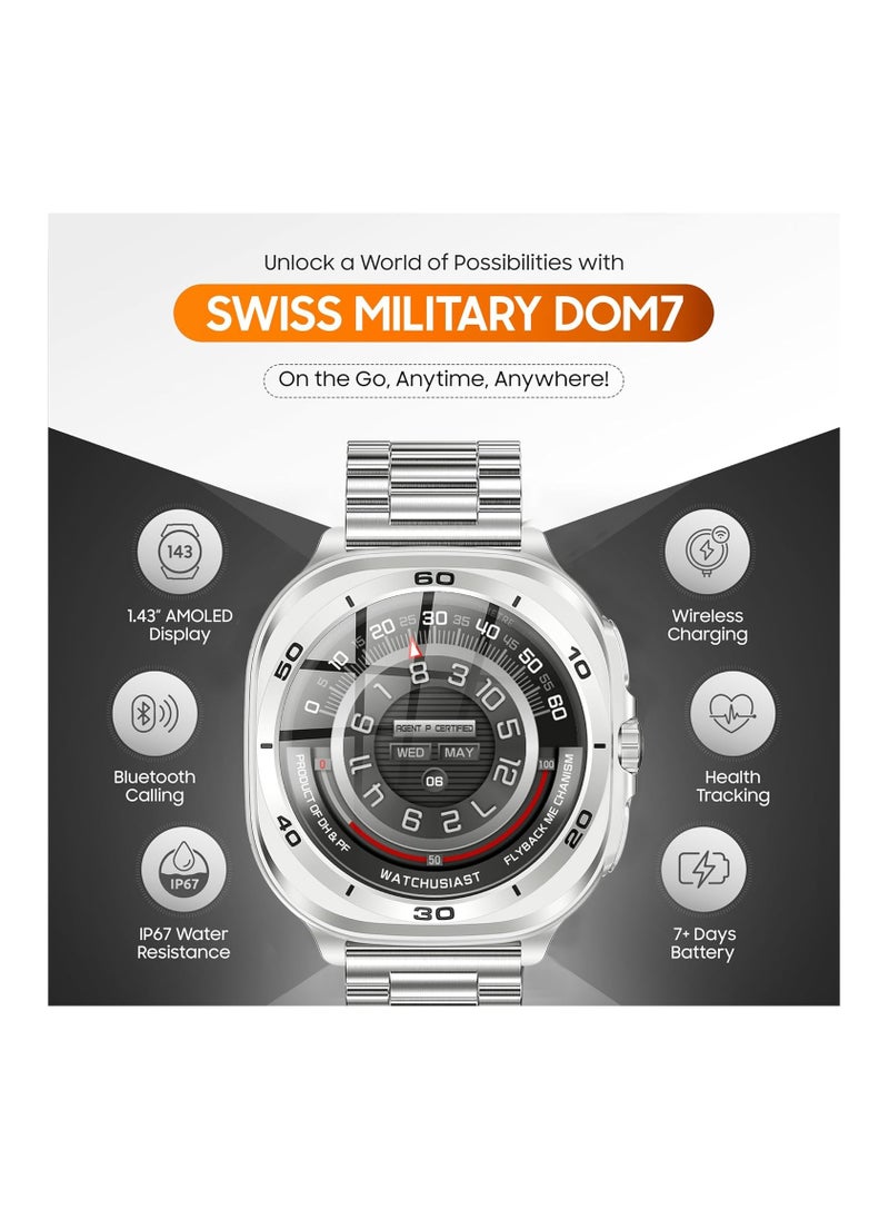Swiss Military DOM7 Smartwatch 1.43