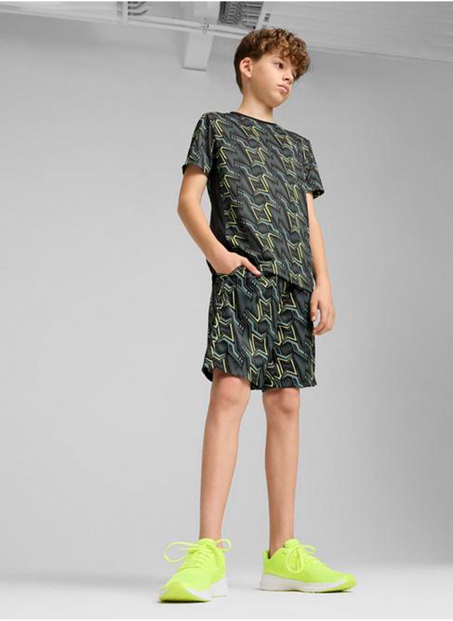 Youth Essential Aop Poly T-Shirt