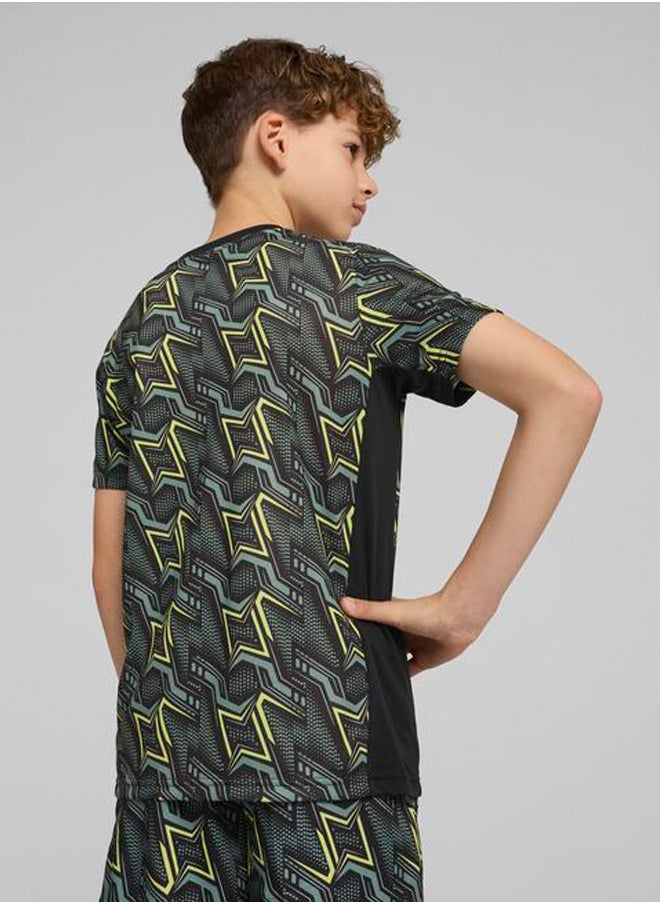 Youth Essential Aop Poly T-Shirt