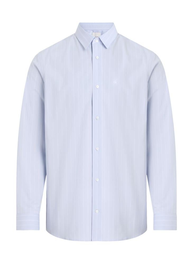 Regular Fit Poplin Stripe Shirt