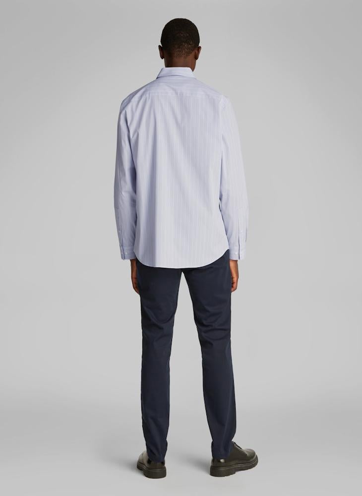 Regular Fit Poplin Stripe Shirt