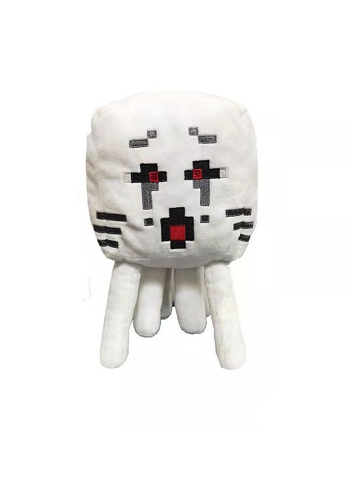 Minecraft Ghost Design Cute Plush Stuffed Toy 15cm Soft Stuffed Pillow Stuffed Toy Stitch Plush Toy Figure Doll For Kids And Adults Great Birthday Stuffers For Boys and Girls