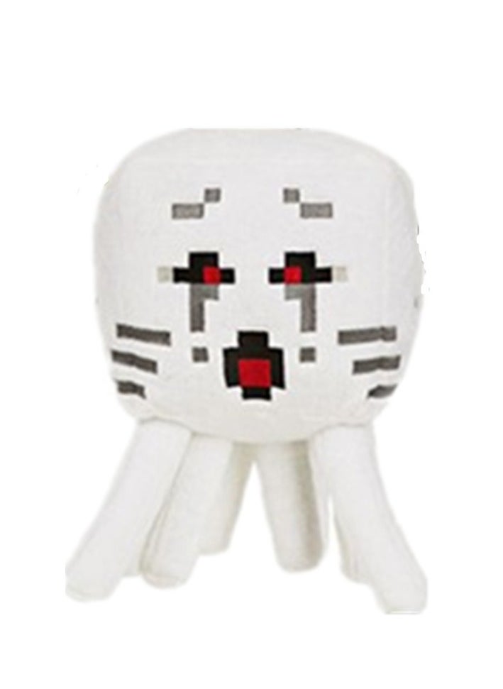 Minecraft Ghost Design Cute Plush Stuffed Toy 15cm Soft Stuffed Pillow Stuffed Toy Stitch Plush Toy Figure Doll For Kids And Adults Great Birthday Stuffers For Boys and Girls
