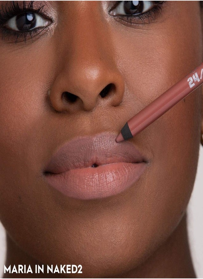 Urban Decay 24/7 Glide-On Waterproof LIP PENCIL 69 Naked 2 -Medium Beige-Nude 0.04 oz/ 1.2 g