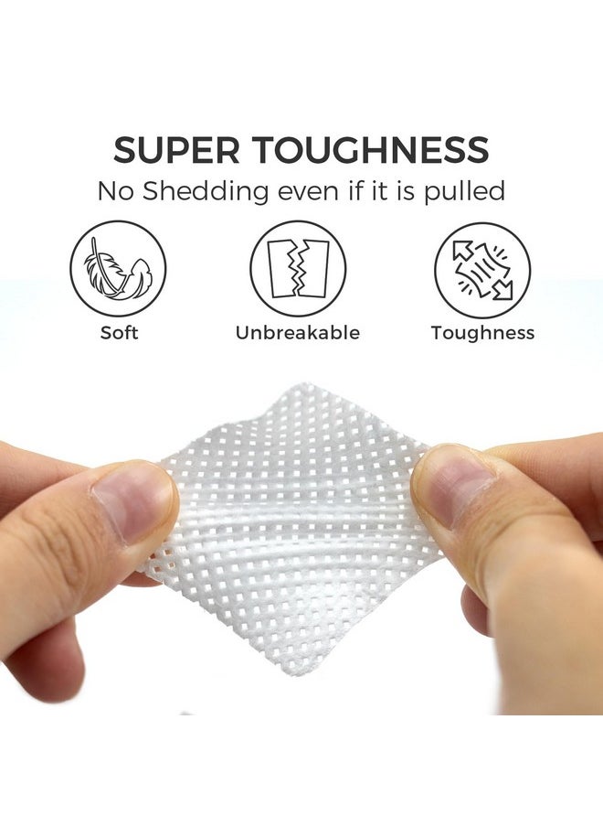 1100PCS Lint Free Nail Wipes with Case Package- Non-Woven Soft Nail Polish Remover Pads- Lint Free Wipes, Nail Wipes for Gel Nails Lint Free- DIY Nail Art Supplies