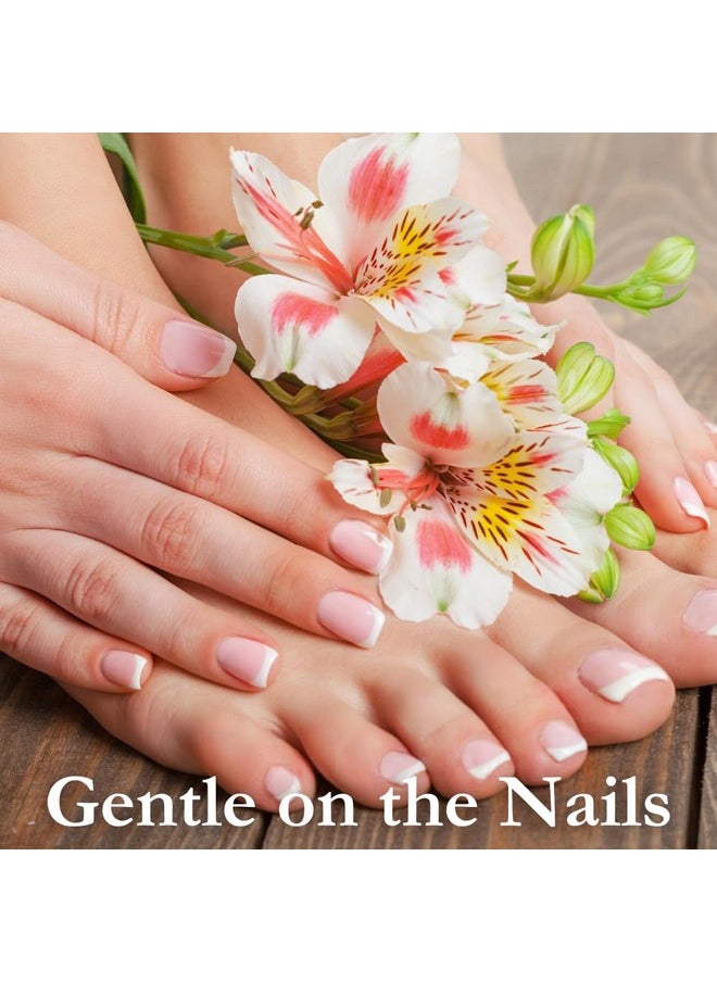Karma Organic Nail Polish Remover Unscented- Non Toxic, Vegan, Cruelty Free, Acetone Free - Nails Strengthener for Fingernails - 4 fl. Oz