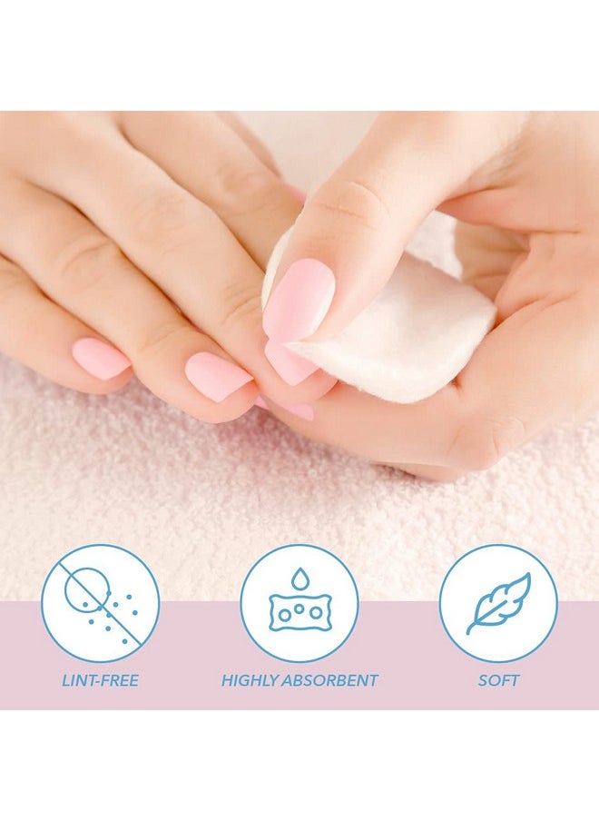ForPro Professional Collection Premium Nail Wipes, Lint-Free Cotton Nail Wipes for Removing Nail Polish, 1.75