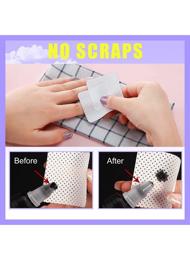 NXJ INFILILA Lint Free Nail Wipes, 540PCS Nail Supplies Nail Stuff Nail Polish Remover Wipes, Super Absorbent Dry Nail Prep Wipes Lash Extensions Glue Cleaning Wipes for Nail Art