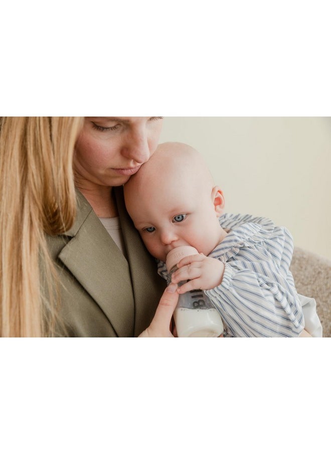 BIBS Baby Bottle 5 oz / 150 ml - BPA-Free, Dishwasher Safe - Compatible with BIBS Bottle Sets (Sold Separately)