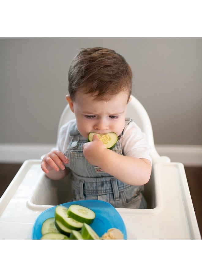 Dr. Brown's Designed to Nourish Stackable Plates for Toddlers & Babies, BPA Free - 3-Pack, 4m+