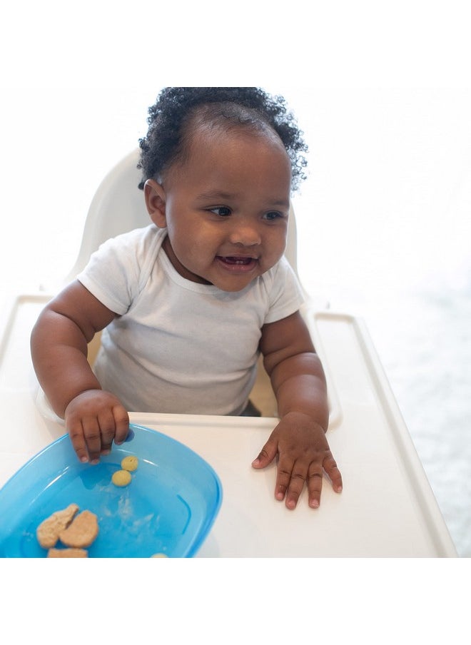 Dr. Brown's Designed to Nourish Stackable Plates for Toddlers & Babies, BPA Free - 3-Pack, 4m+