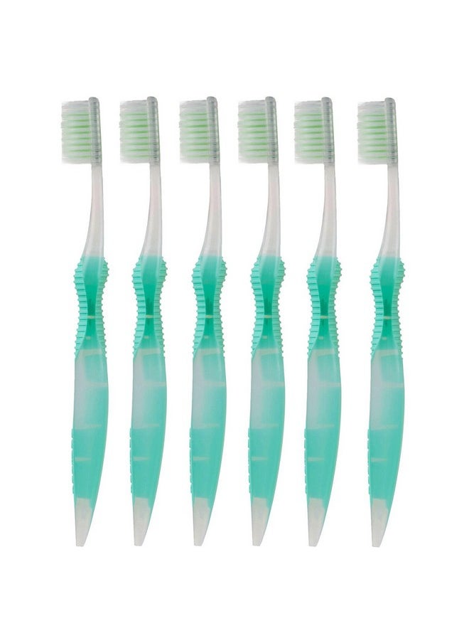 Sofresh Flossing Toothbrush - Adult Size | Your Choice of Color | (6, Teal)