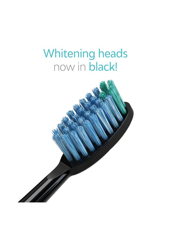 TAO Clean Daily Care Whitening Replacements Heads - Black - 2 Pack
