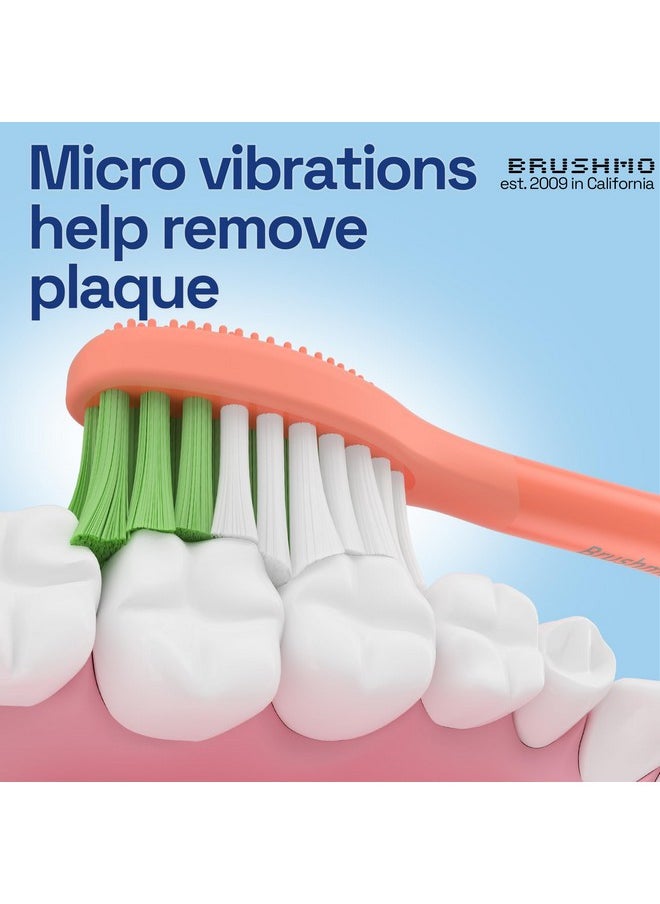 Brushmo Replacement Toothbrush Heads Compatible with Philips Sonicare One Toothbrush, for HY1100 Miami Coral HY1022/01 Brush Head (Miami Coral) 4 Pack