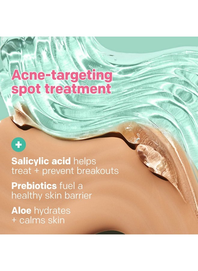 Almay Clear Complexion Acne & Blemish Spot Treatment Concealer Makeup with Salicylic Acid- Lightweight, Full Coverage, Hypoallergenic, Fragrance-Free, for Sensitive Skin, 100 Light, 0.3 fl oz.