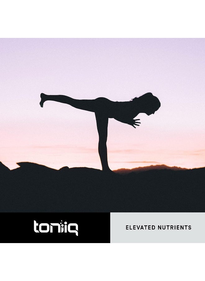 Toniiq 30% Beta Glucans 12,000mg 10x Concentrated Ultra High Strength Turkey Tail Mushroom Extract - Highly Concentrated and Bioavailable - 120 Veggie Capsules