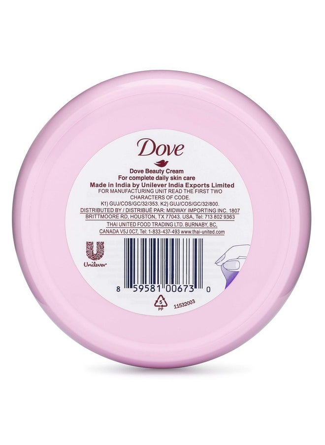 Dove Nourishing Body Care Face, Hand and Body Beauty Cream for Normal to Dry Skin Lotion for Women with 24 Hour Moisturization (5.07 FL OZ)
