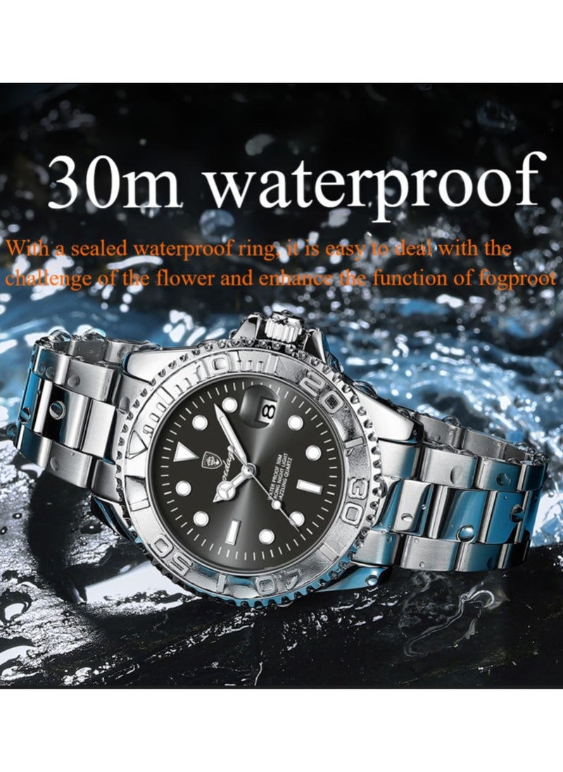 Man  Watch , Waterproof Luminous Men's Watch Quartz，Men's Wrist Watches