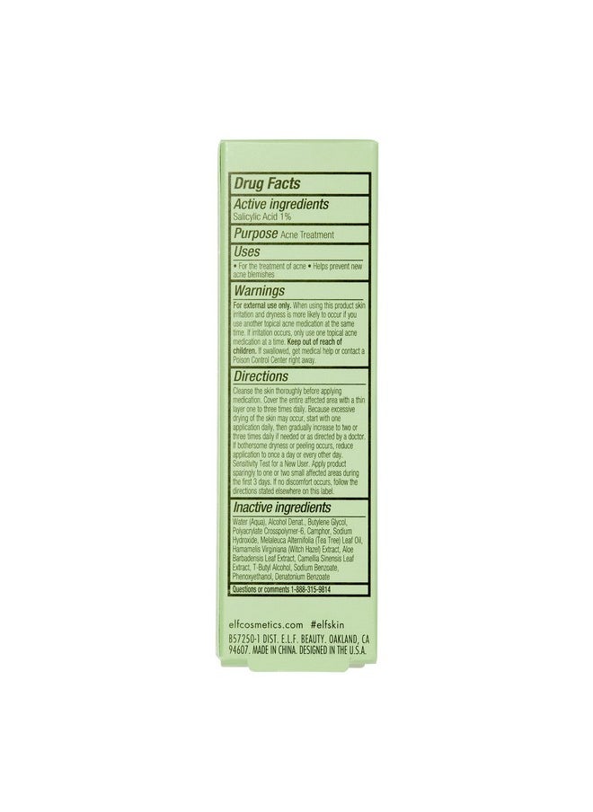 e.l.f. SKIN Blemish Breakthrough Acne Fighting Spot Gel, Roll-on For Treating Blemishes, Made With Salicylic Acid, Vegan & Cruelty-Free