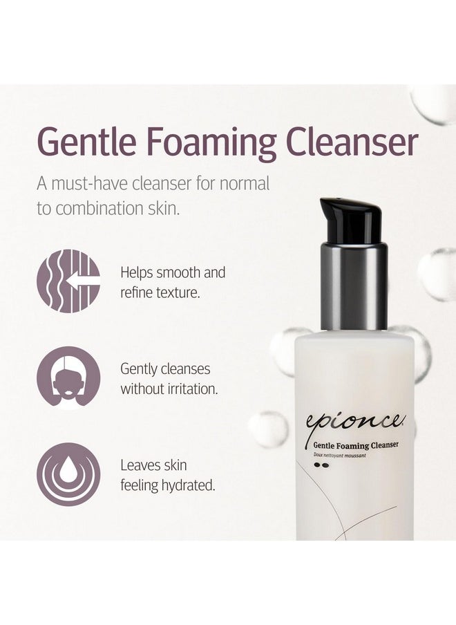 Epionce Gentle Foaming Cleanser - Skin Barrier Repair Gentle Face Cleanser, Facial Cleanser, Dirt & Makeup Remover Cleansing Foam, Foaming Face Wash