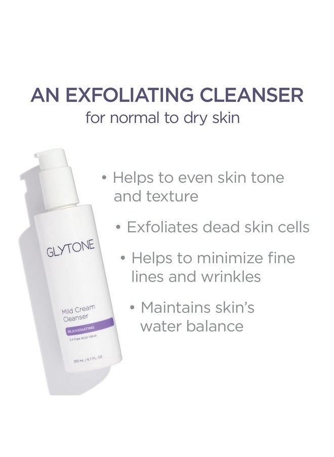 GLYTONE Mild Cream Cleanser, 2 fl. oz.