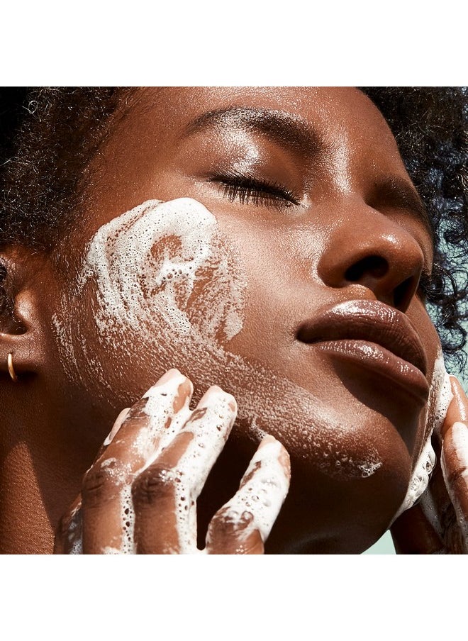 Biossance Squalane + Amino Aloe Gentle Cleanser. Foaming Gel Face Wash to Deeply Clean Pores and Remove Makeup. Hydrating, Non-Stripping Formula (6.76 fl oz)