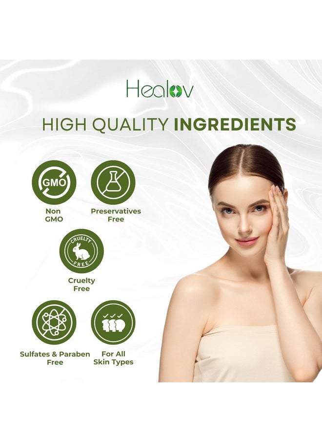 Tea Tree Face Wash - Natural Tea Tree Soap Exfoliating Facial Cleanser - Tea Tree Oil Fights Acne, Skin Irritation and Prevents Breakouts - Deeply Cleansing, Hydrating Liquid Soap for Calm Fresh Skin