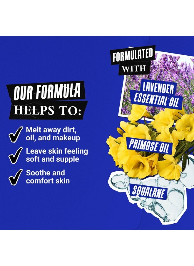 Kiehl's Midnight Recovery Botanical Cleansing Oil, Makeup Remover Face Wash, Soothes & Comforts Skin, with Lavender Essential Oil, Evening Primrose Oil & Squalane, Non-comedogenic - 5.9 fl oz