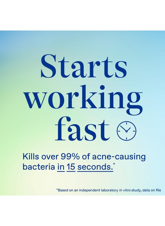 Differin Acne Face Wash with 10% Benzoyl Peroxide, Maximum Strength OTC Acne Foaming Cleanser, Fast Acting Acne Treatment for Face and Body, 5 oz.