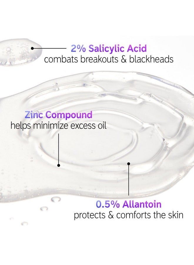 The INKEY List Salicylic Acid Cleanser, Face Wash for Blemishes, Blackheads, Oily Skin and Breakouts, Non-Drying Facial Cleanser Safe for All Skin Types, 5.0 fl oz
