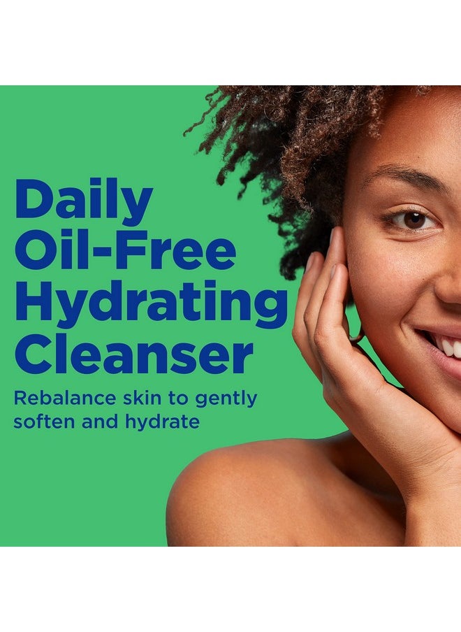 Differin Facial Cleanser, Daily Oil Free Hydrating Face Wash by the makers of Differin Gel, Gentle Skin Care for Acne Prone Skin, PHAs, 6 Oz.