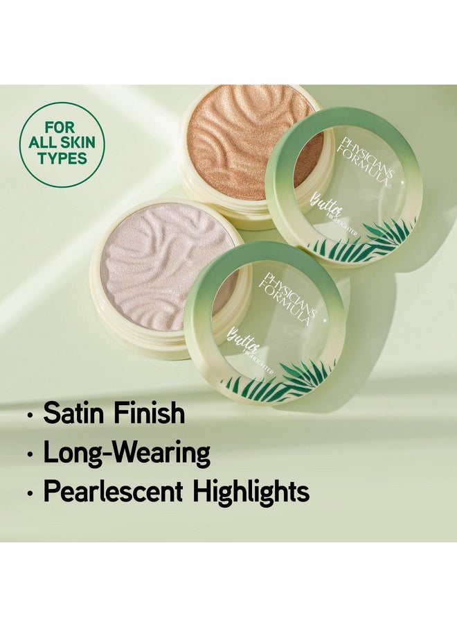 Physicians Formula Murumuru Butter Highlighter Makeup Face Powder Make Up, Pearl, Dermatologist Approved