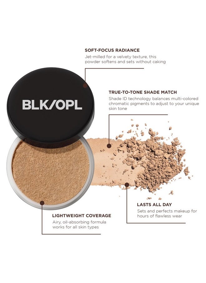 BLK/OPL TRUE COLOR Soft Velvet Finishing Powder, Neutral Light - hypoallergenic, paraben-free, and cruelty-free