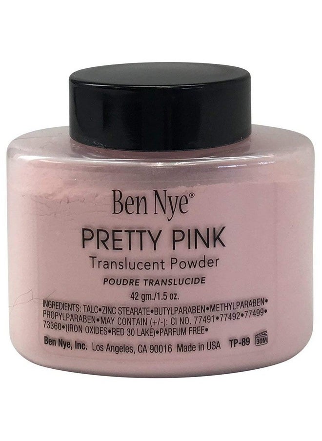 Ben Nye Face Powder, Pretty Pink 1.5oz