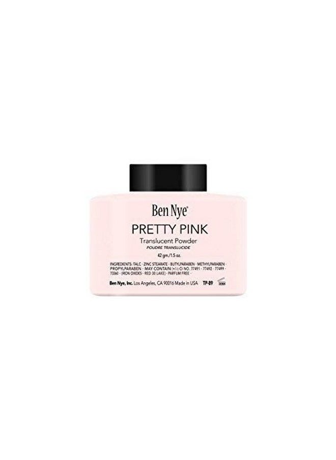 Ben Nye Face Powder, Pretty Pink 1.5oz